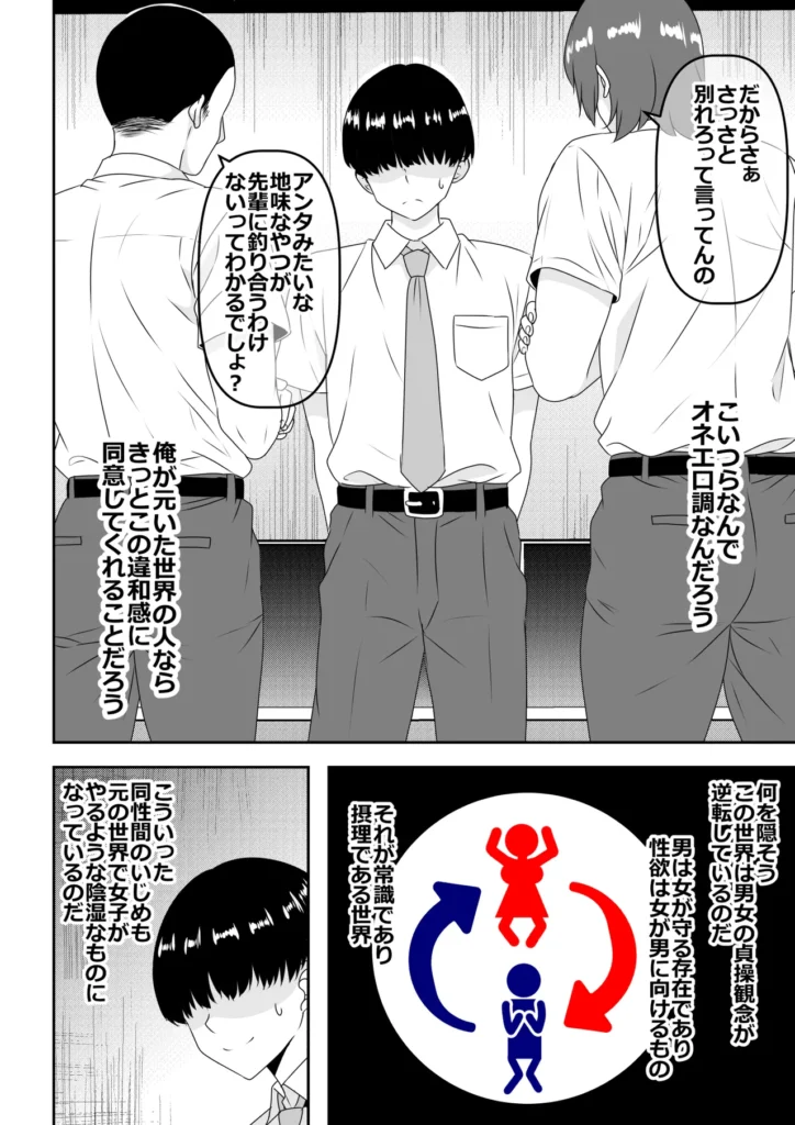 【貞操逆転】頼れる王子様系の先輩、初Hでくっそ情けない腰ヘコ早漏セックスを披露してしまう 3 231 https://eromanga-douzin.com/archives/29588