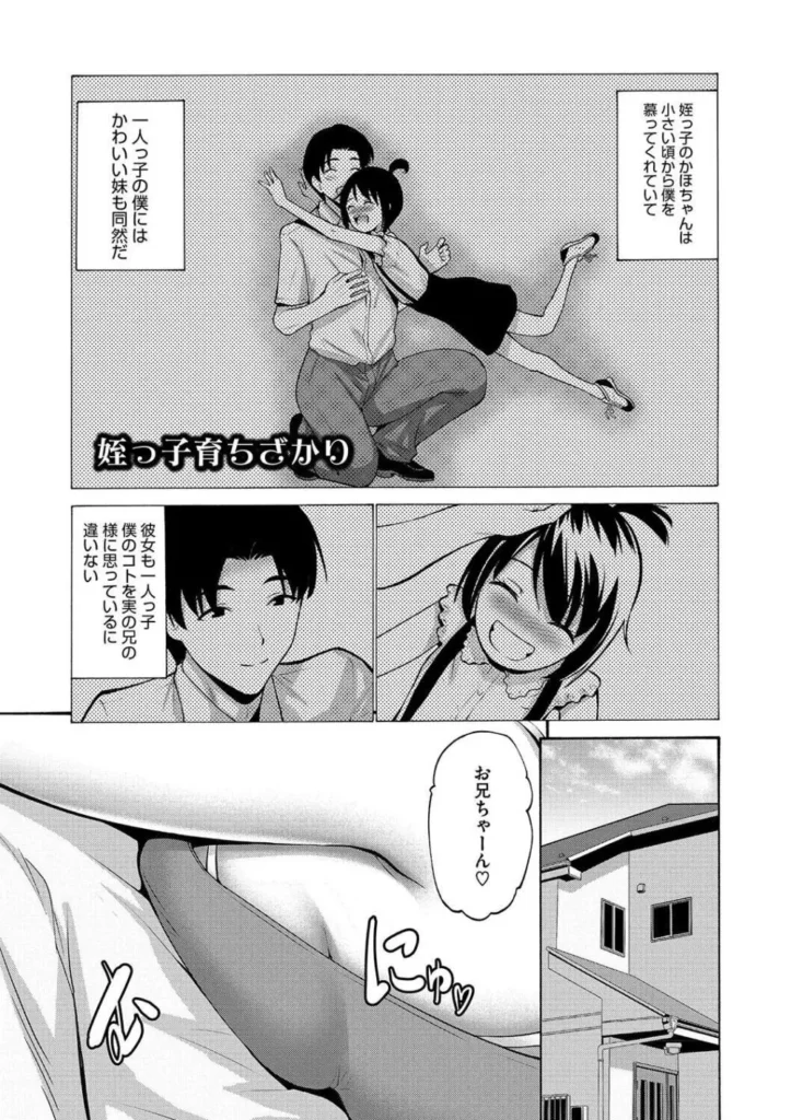 妹・姪っ子発情中 お兄ちゃん大好き好き好き 妹系至極の作品集 親戚ののぼるお兄ちゃんはリリの恋人。だらしない彼氏の世話を焼くのは彼女の務め!会うたびにすぐに体を求めてくるけど、それにしっかり応えるのも彼女の務め(姪っ娘通い妻) 自分にとっては義姉にあたる「お母さん」と喧嘩して家出してきたという姪っ子あゆみちゃん。信用してるからとりあえず預かってほしいと言われたものの、実際はあゆみちゃんとは以前から何度もエッチをしちゃってます(姪っ子ナデナデ) 私たちの本気 魅せちゃう 妹系至極の作品集! <収録作品> 姪っ娘通い妻 姪っ娘通い妻2 姪っ子ナデナデ 姪っ子ナデナデ2 妻ですがなにか? 妻ですがなにか?2 妹討伐 姪っ子育ちざかり 目覚める姪っ子 妹にはちっとも勝てない https://eromanga-douzin.com/archives/37642 妹・姪っ子発情中 141 10 https://eromanga-douzin.com/archives/37642