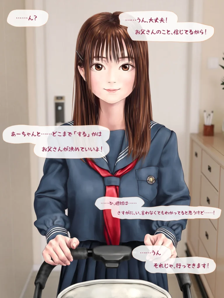 娘の友人のJ〇に子どもを産んでもらう話 〜実娘・由香里シリーズ続編〜 183 12