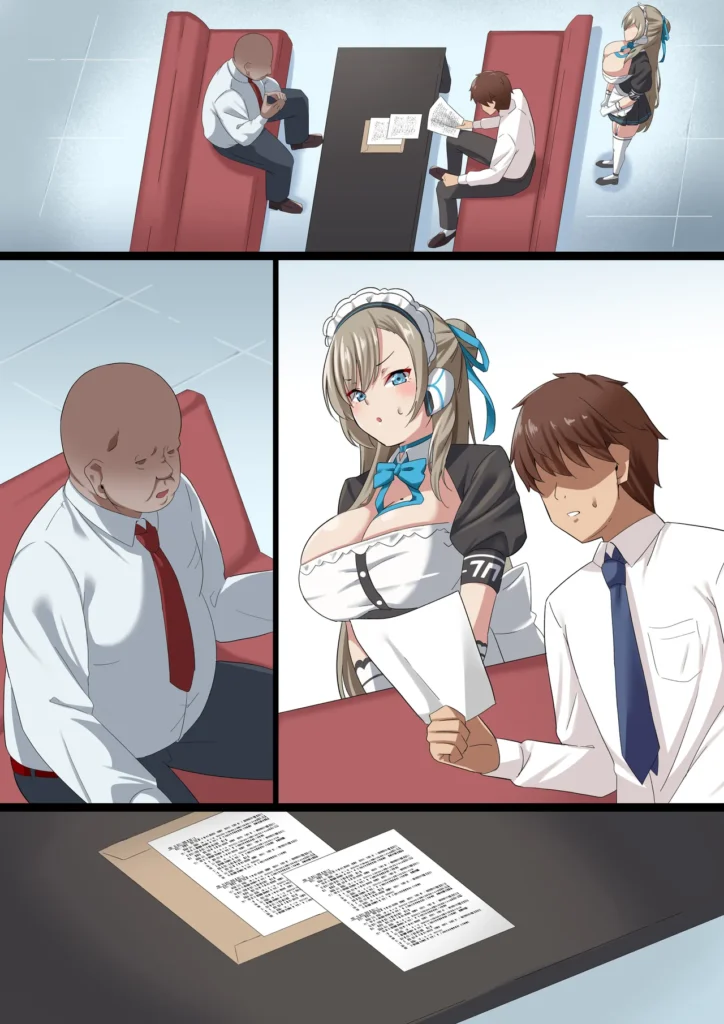 俺の彼女がキモデブ社長の性処理メイドにされた件 31 78