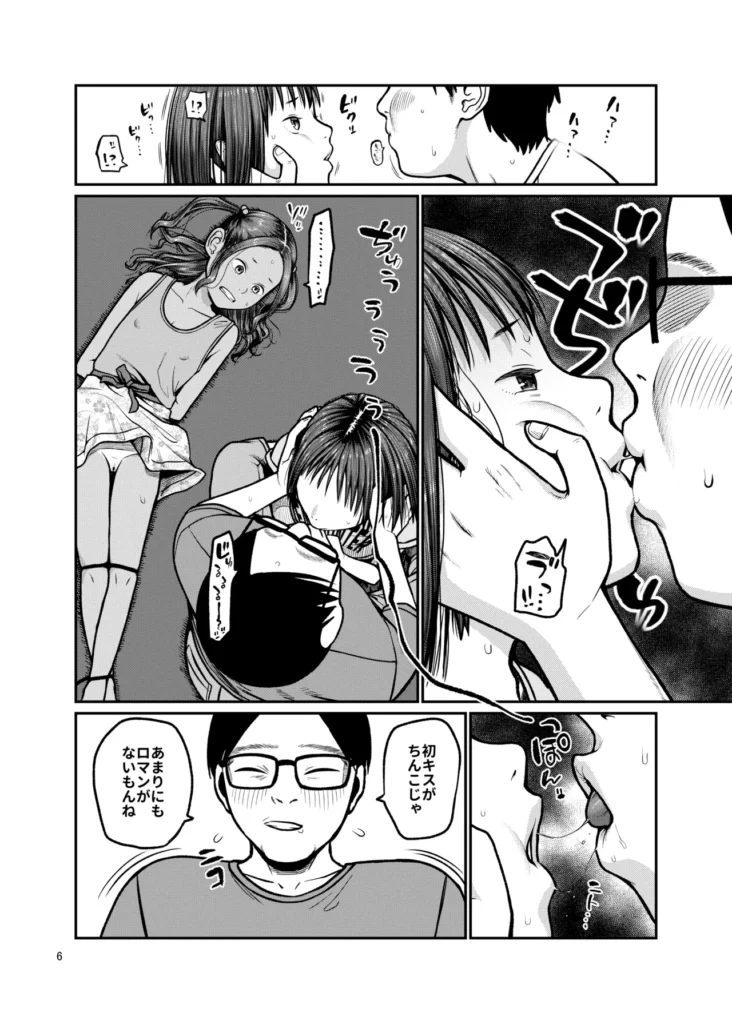 翼をもがれた天使と悪魔 仲良し姉妹が連れ去られ、好き放題弄ばれる日々が始まる…。優しい心を持つ姉・初雪(はつき)。男に好意を持たれ、一方的にラブラブセックスを求められる。妹を守るために媚びを売り、懸命に耐えようとする。悪戯っ子な妹・茉鈴(まりん)。男に悪態をつこうとするも、拘束されている上に自分勝手に動こうとすると姉に矛先が向いてしまう。姉妹は普通でありふれた日常を送っていたに違いない。何か違うとすれば、男に目を付けられ、小さな身体での抵抗がままならなかっただけだろう。屈辱的な言いなり、前触れのないイラマチオ、有無を言わさない口内射精、苦しいだけの中出し。強○的に、一方的に愛される姉妹の新たな人生が始まる。 翼をもがれた天使と悪魔 7 226