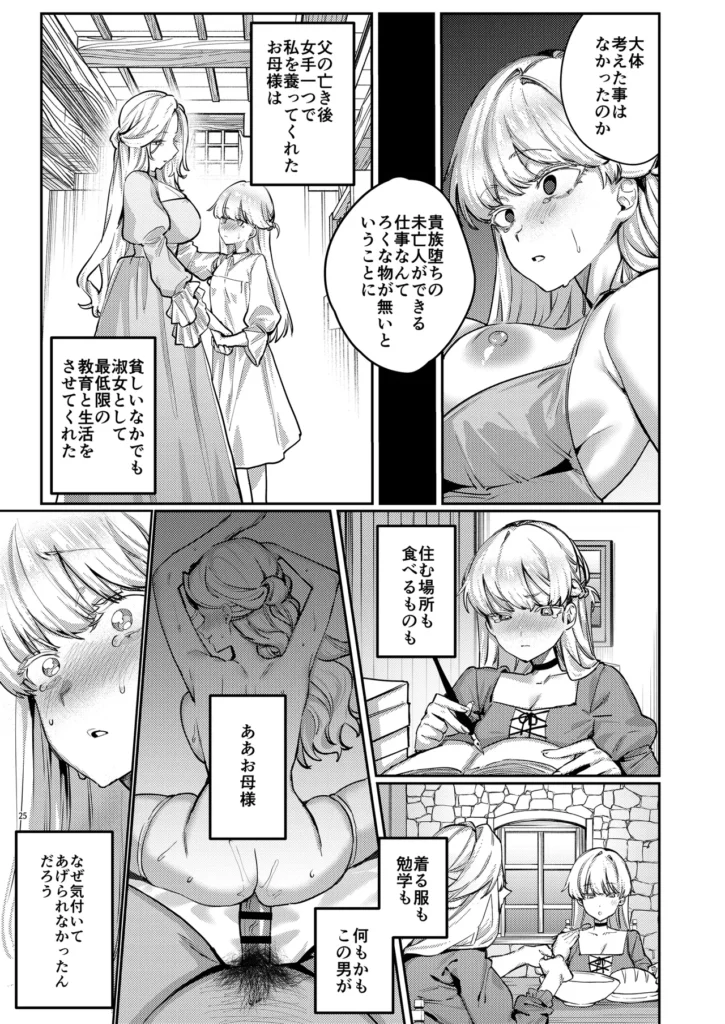 復讐に飢えた没落令嬢をメス堕ちするまで飼いならし、娶る。 27 102