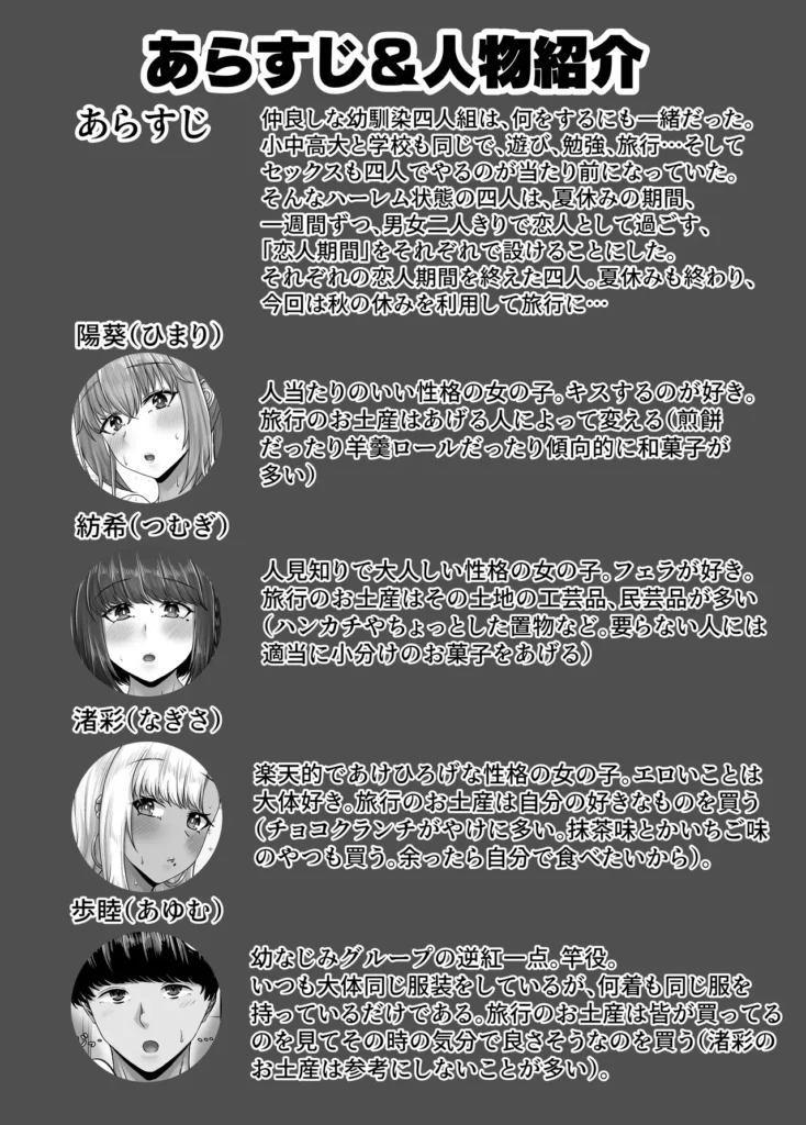幼なじみハーレムから始まる恋人性活〜三人の幼馴染と旅館で夜通しイチャラブ交尾した日〜 3 143