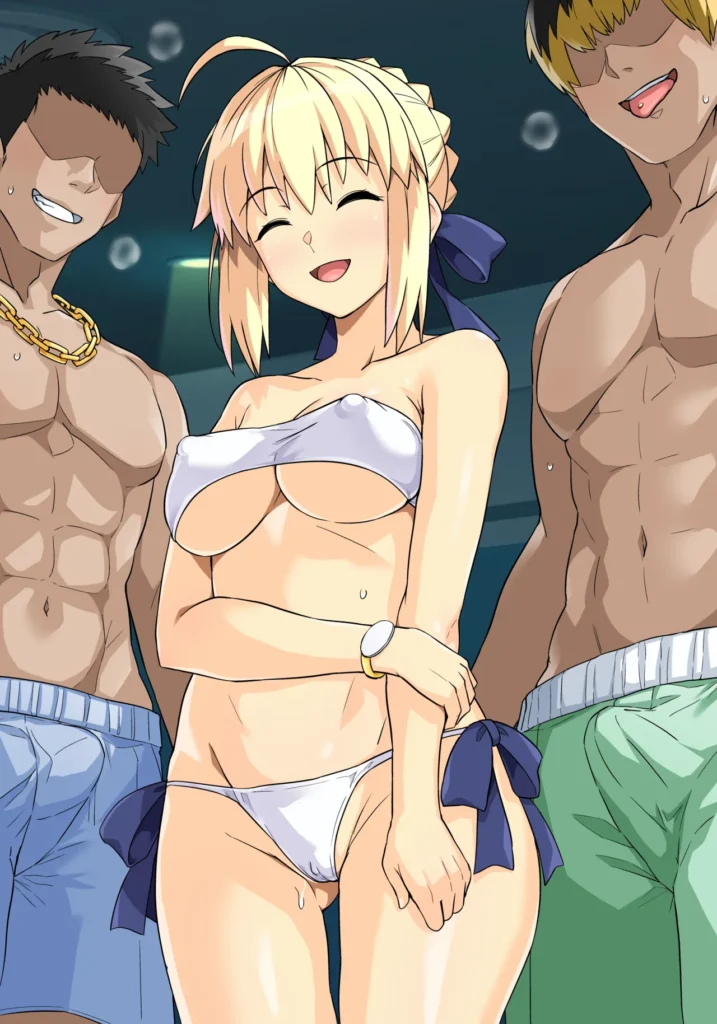 セイバーさん ヤリモクナンパ待ち プール編 56 33 https://eromanga-douzin.com/archives/65091