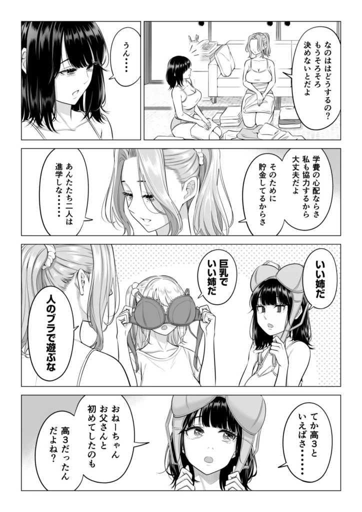 お義父さんの性欲処理は私たち三姉妹のもちまわりっ 74 2 https://eromanga-douzin.com/archives/70890