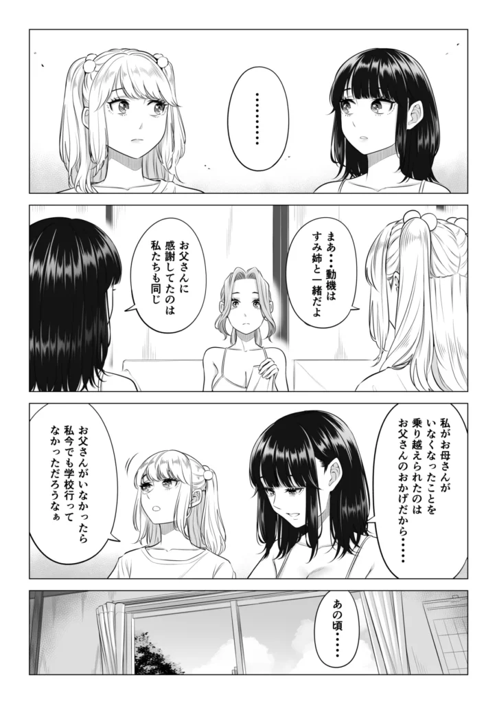 お義父さんの性欲処理は私たち三姉妹のもちまわりっ 92 2 https://eromanga-douzin.com/archives/70890
